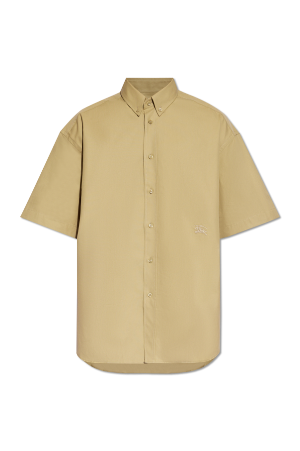 Men s Clothing Burberry fall 19 Burberry Embroidered shirt SchaferandweinerShops